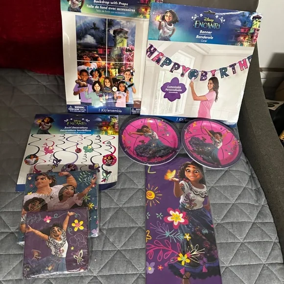Encanto birthday decorations bundle